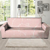 Pink Cracked Marble Sofa Cover-grizzshop