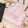 Pink Cracked Marble Women's Apron-grizzshop