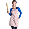 Pink Cracked Marble Women's Apron-grizzshop