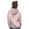 Pink Cracked Marble Women's Hoodie-grizzshop