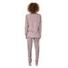 Pink Cracked Marble Women's Pajamas-grizzshop