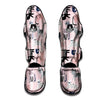 Pink Cute Cat Print Muay Thai Shin Guard-grizzshop