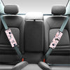 Pink Cute Cat Print Seat Belt Cover-grizzshop