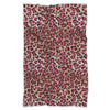 Pink Dot Cheetah Leopard Pattern Print Throw Blanket-grizzshop