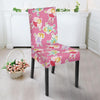 Pink Fairy Pattern Print Chair Cover-grizzshop