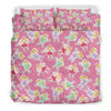 Pink Fairy Pattern Print Duvet Cover Bedding Set-grizzshop