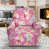 Pink Fairy Pattern Print Recliner Cover-grizzshop