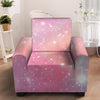 Pink Galaxy Stardust Armchair Cover-grizzshop