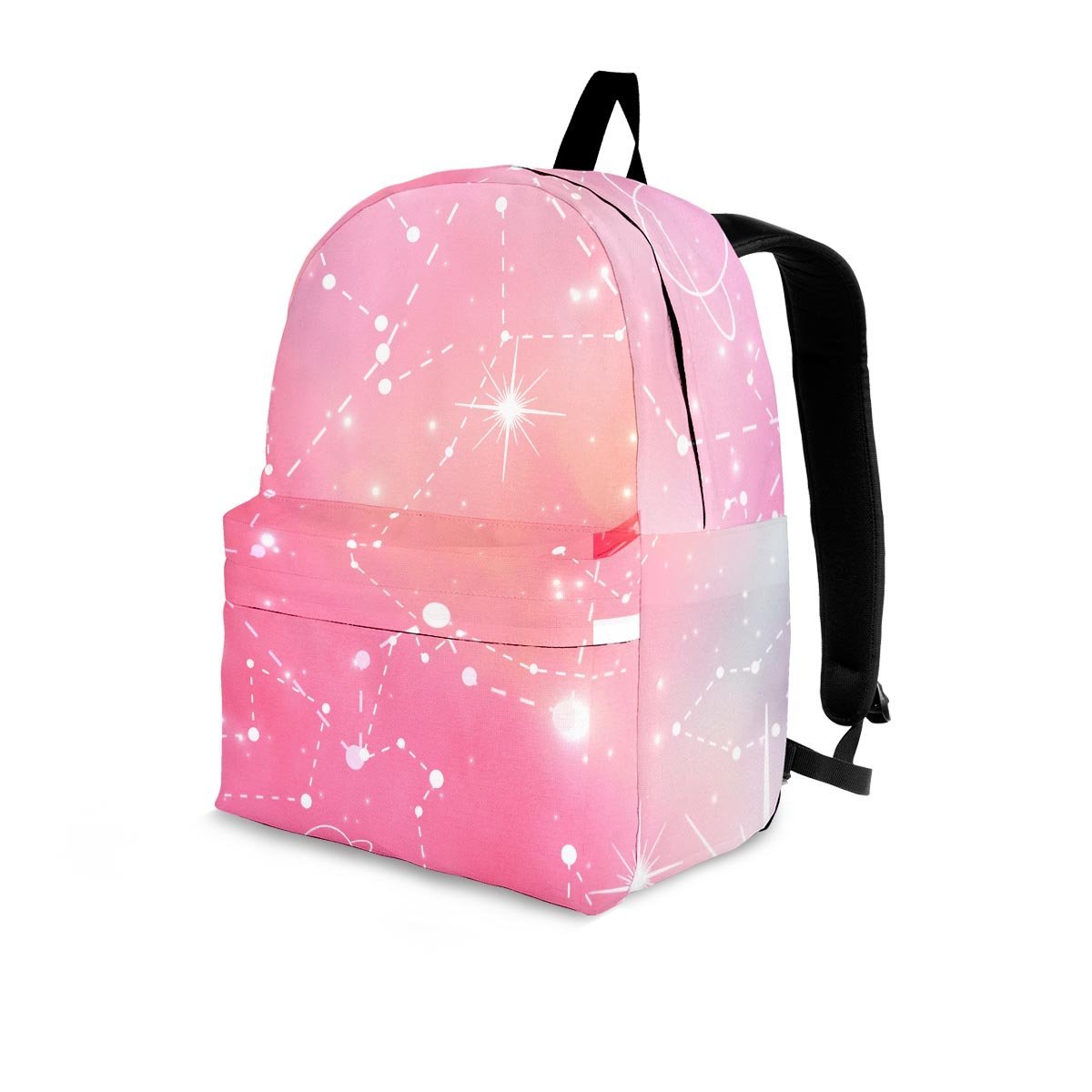 Pink Galaxy Stardust Backpack-grizzshop