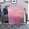 Pink Galaxy Stardust Blanket-grizzshop