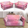 Pink Galaxy Stardust Loveseat Cover-grizzshop