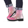 Pink Galaxy Stardust Men's Boots-grizzshop