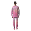 Pink Galaxy Stardust Men's Pajamas-grizzshop