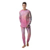 Pink Galaxy Stardust Men's Pajamas-grizzshop