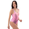 Pink Galaxy Stardust One Piece Swimsuite-grizzshop