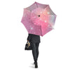 Pink Galaxy Stardust Umbrella-grizzshop