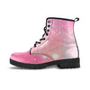 Pink Galaxy Stardust Women's Boots-grizzshop