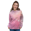 Pink Galaxy Stardust Women's Hoodie-grizzshop