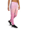 Pink Galaxy Stardust Women's Joggers-grizzshop