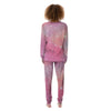 Pink Galaxy Stardust Women's Pajamas-grizzshop