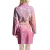 Pink Galaxy Stardust Women's Robe-grizzshop