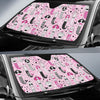 Pink Girly Mermaid Teal Scales Car Sun Shade-grizzshop