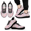 Load image into Gallery viewer, Pink Girly Mermaid Unicorn Teal Scales Pattern Print Black Sneaker Shoes For Men Women-grizzshop