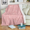 Pink Glitter Pattern Print Blanket-grizzshop