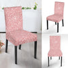 Pink Glitter Pattern Print Chair Cover-grizzshop