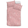 Pink Glitter Pattern Print Duvet Cover Bedding Set-grizzshop