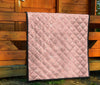 Pink Glitter Pattern Print Quilt-grizzshop