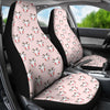 Pink Goat Sheep Pattern Print Universal Fit Car Seat Cover-grizzshop