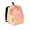 Pink Gold Marble Backpack-grizzshop