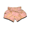 Pink Gold Marble Muay Thai Boxing Shorts-grizzshop