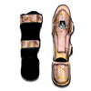 Pink Gold Marble Muay Thai Shin Guard-grizzshop