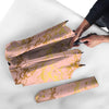 Pink Gold Marble Umbrella-grizzshop