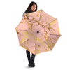 Pink Gold Marble Umbrella-grizzshop