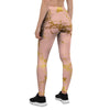 Pink Gold Marble Women's Leggings-grizzshop