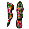 Pink Hawaiian Watermelon Print Pattern Muay Thai Shin Guards-grizzshop