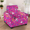 Pink Hippie Armchair Cover-grizzshop