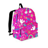 Pink Hippie Backpack-grizzshop