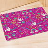 Pink Hippie Door Mat-grizzshop