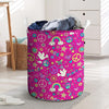 Pink Hippie Laundry Basket-grizzshop