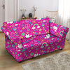 Pink Hippie Loveseat Cover-grizzshop