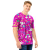 Pink Hippie Men T Shirt-grizzshop