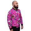 Pink Hippie Men's Bomber Jacket-grizzshop