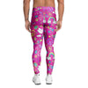 Pink Hippie Men's Leggings-grizzshop