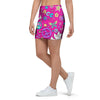 Pink Hippie Mini Skirt-grizzshop