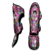 Pink Hippie Psychedelic Muay Thai Shin Guard-grizzshop