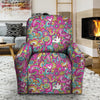 Pink Hippie Psychedelic Recliner Cover-grizzshop